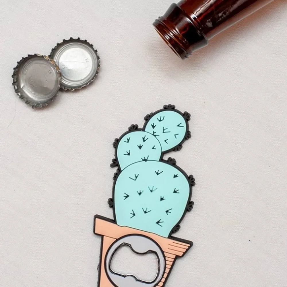 Silicone Cactus Bottle Opener